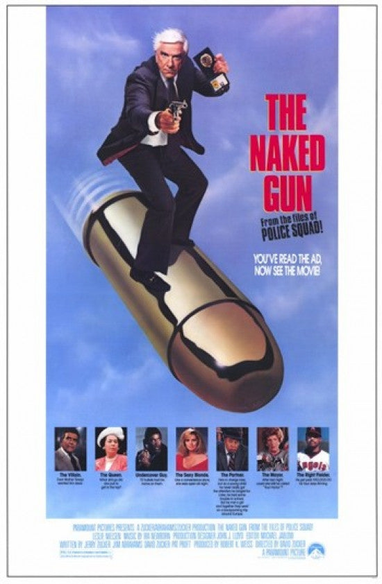 Naked Gun from the Files of Police Squad Movie Poster 11x17