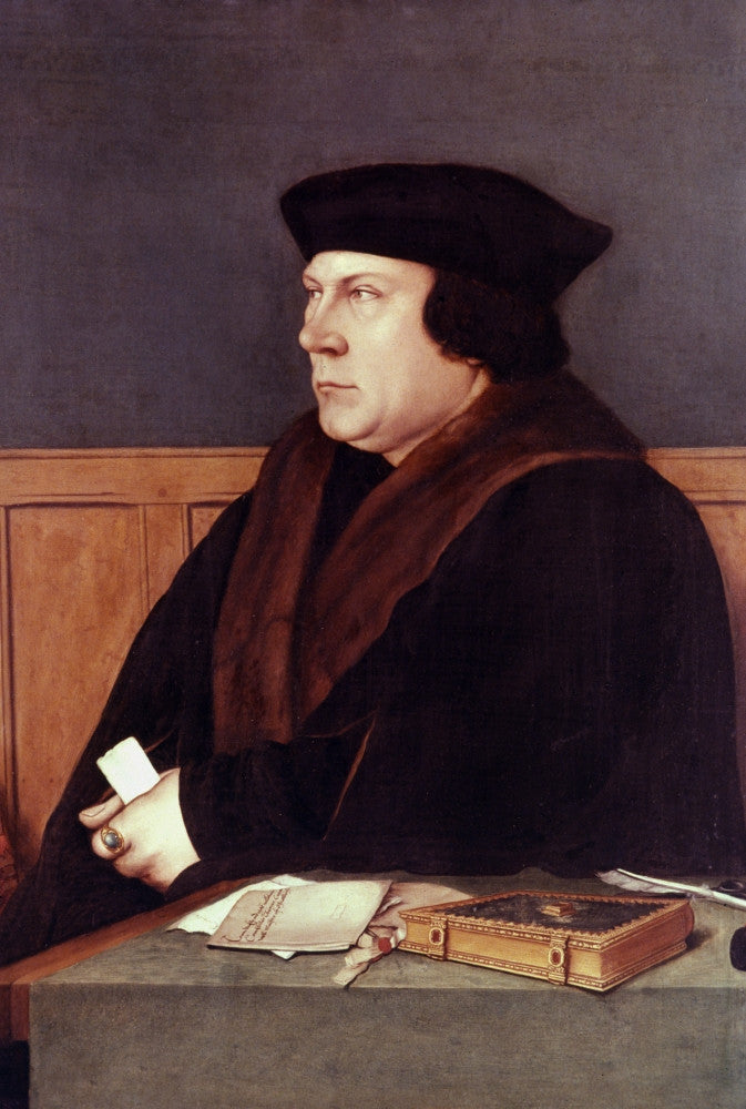 Thomas Cromwell Fine Art Print - Detail of Oil Painting by Hans Holbein | Posterazzi
