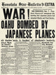 Pearl Harbor World War II Front Page Art Print by Granger Collection