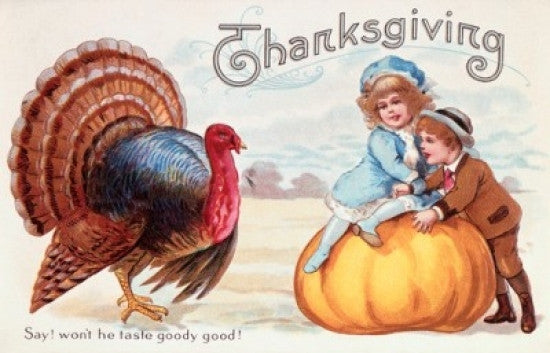 Thanksgiving Nostalgia Cards Fine Art Print - Various Sizes