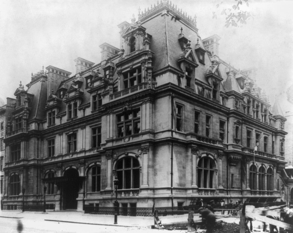 John Jacob Astor Residence Photograph - C1912 Fine Art Print by Granger Collection