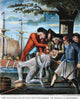 Tarring & Feathering Fine Art Print - Historical Satire on Customs Commissioner