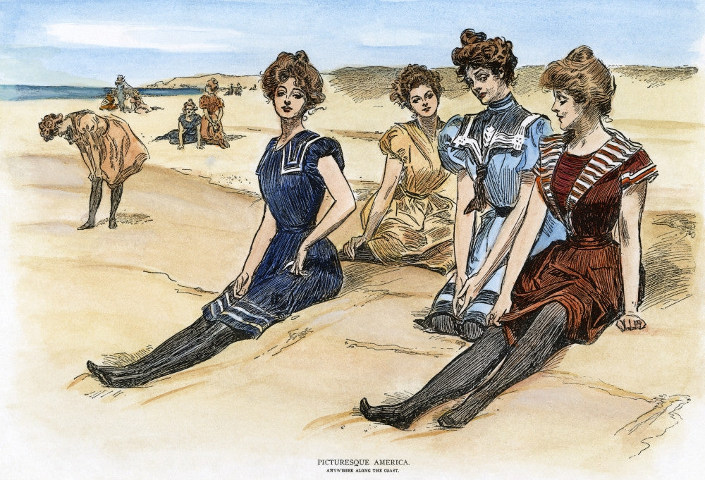 Gibson Girls 1900 Fine Art Print by Charles Dana Gibson