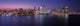 Detroit Skyline at Dusk Fine Art Print by Panoramic Images