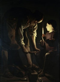 St. Joseph the Carpenter Fine Art Print by Georges de La Tour