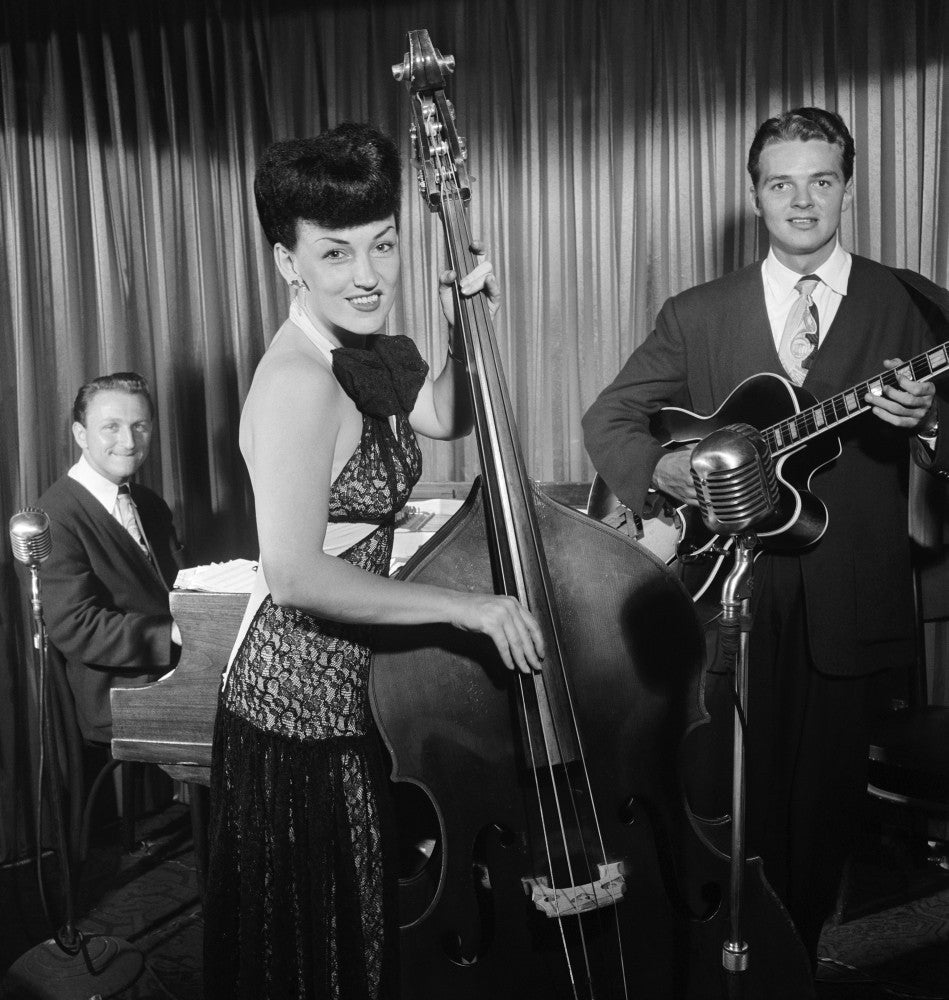 Vivien Garry American Jazz Musician Photograph Print by William P. Gottlieb