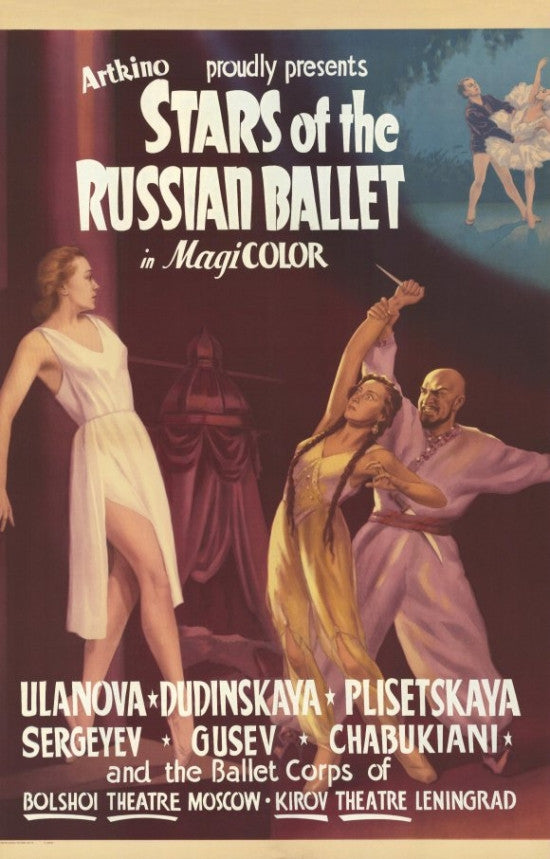 Stars of the Russian Ballet Movie Poster Print (27x40)