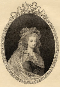 Marie-Antoinette Etching Print - Queen of France | Posterazzi