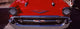 Hood Ornament of a 57 Chevy Photo Print by Panoramic Images (33x12)