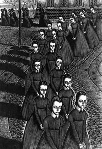 Jane Eyre Illustration Fine Art Print by Fritz Eichenberg