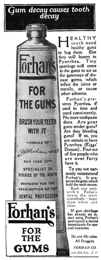 1919 Forhan's Toothpaste Advertisement Poster Print by Granger Collection