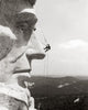 Scaling Mount Rushmore Fine Art Print - Abraham Lincoln Face