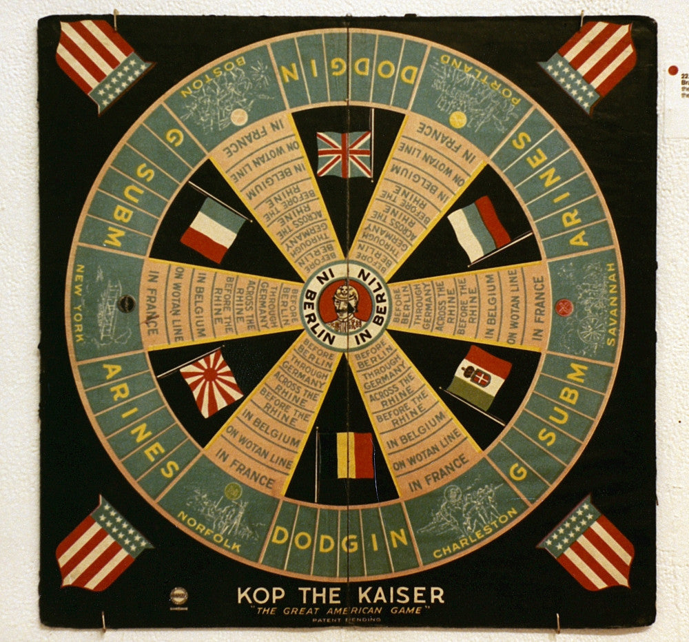 Kop The Kaiser Board Game Fine Art Print by Granger Collection