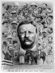 Theodore Roosevelt Memorial Portrait Fine Art Print by Hubbell Reed McBride