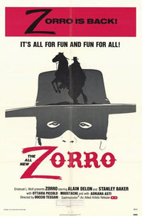 Zorro Movie Poster - 11x17 Print for Home or Office Decor