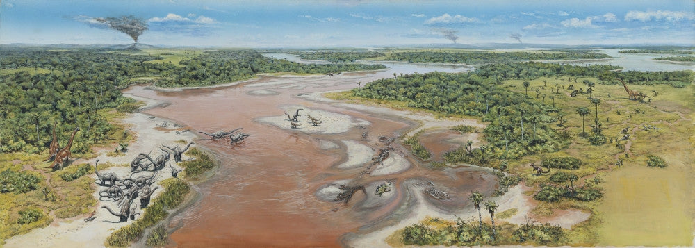 Dinosaur National Monument Panorama Fine Art Print - Late Jurassic