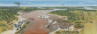 Dinosaur National Monument Panorama Fine Art Print - Late Jurassic