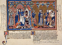 Passover: French Manuscript Illumination (C1250) Poster Print by Granger Collection