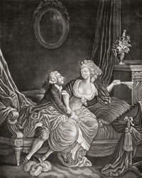Seduction Fine Art Print After J.B. Huet (1775) by Ken Welsh