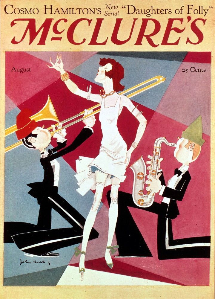 The Roaring Twenties Magazine Cover Fine Art Print