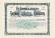Historical Stock Certificate Fine Art Print - Vintage Design