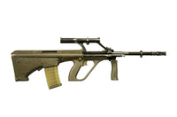 Austrian 5.56mm Steyr AUG Assault Rifle Fine Art Print
