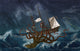 Giant Squid Attacking Ship, 1700 Fine Art Print by Science Source
