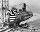 Launch of the Seawolf Class Nuclear Submarine Poster Print - Groton, Connecticut