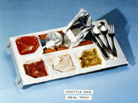 Space Shuttle Food Tray Poster Print - 1982 Mission STS-5 by Granger Collection