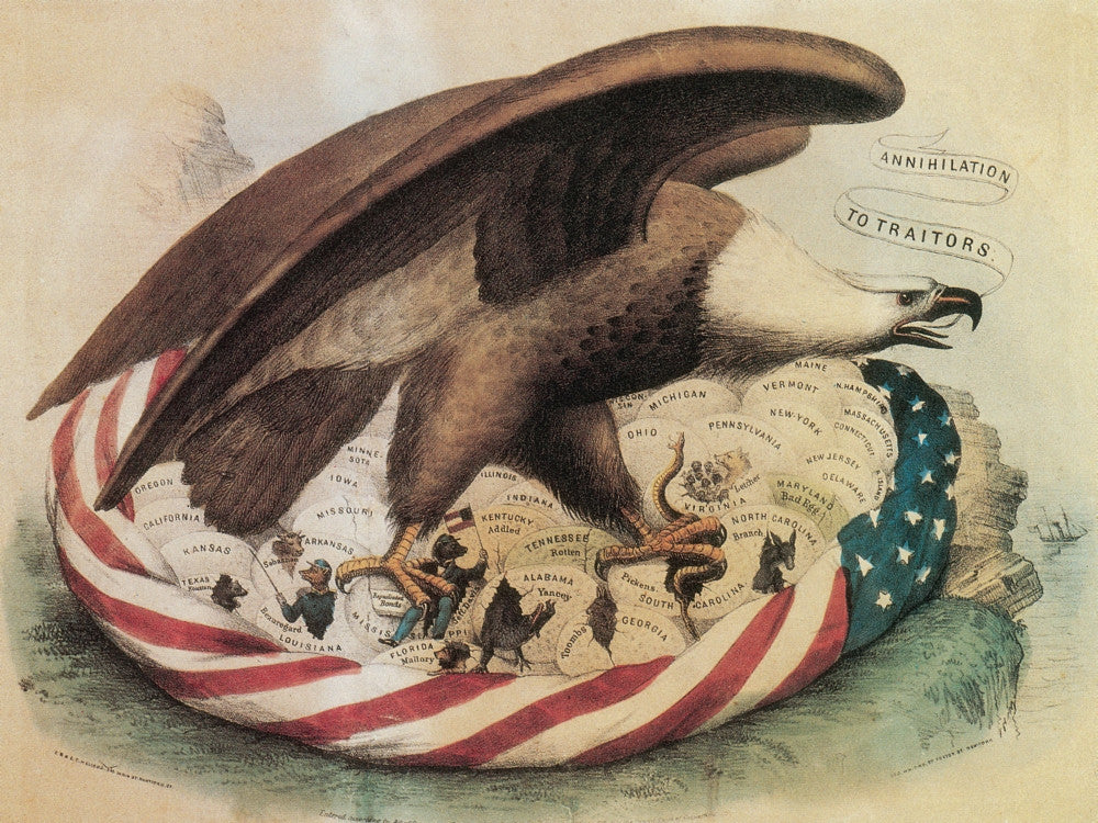 The Eagle's Nest, 1861 Fine Art Print by Science Source