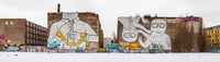 Kreuzberg Mural by Blu - Fine Art Print | Posterazzi