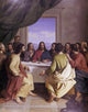 The Last Supper 19th Century Oil on Canvas Print by Andreas Herman Hunaeus