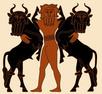 Gilgamesh Subduing Two Bulls Fine Art Print by Science Source