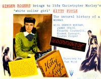 Kitty Foyle Movie Poster Print Featuring Ginger Rogers (1940)