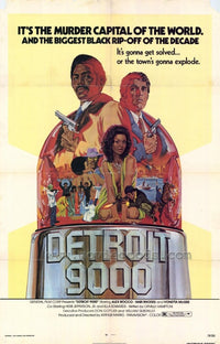 Detroit 9000 Movie Poster Print (27x40) - Perfect for Home or Office