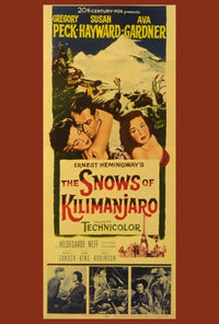 The Snows of Kilimanjaro Movie Poster Print (27x40)