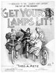 Bicycles Songsheet Fine Art Print by J.E. Rosenthal