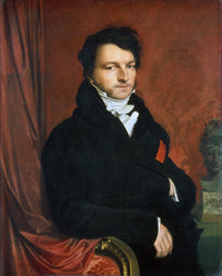 Jacques De Norvins Fine Art Print by Jean Auguste Dominique Ingres