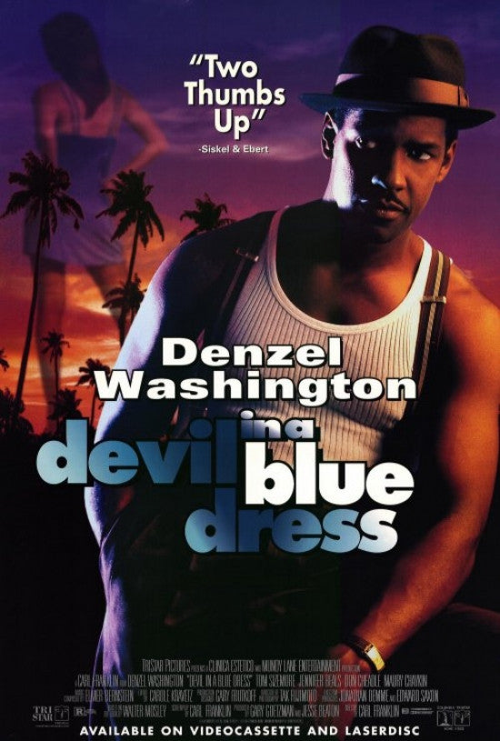 Devil in a Blue Dress Movie Poster Print - 27x40