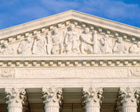 Detail from Supreme Court Building Fine Art Print