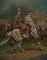 General Robert E. Lee on Horse Traveler Fine Art Print