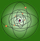 Atomic Structure Model Fine Art Print by Science Source