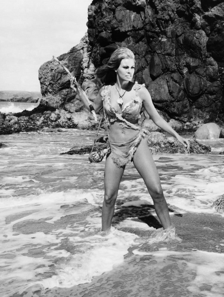 One Million Years B.C. Raquel Welch Fine Art Print - 1966