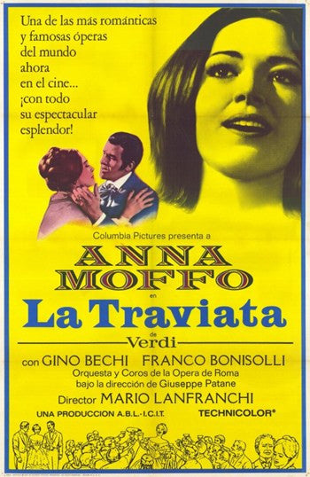 La Traviata Movie Poster - 11x17 Print for Wall Décor