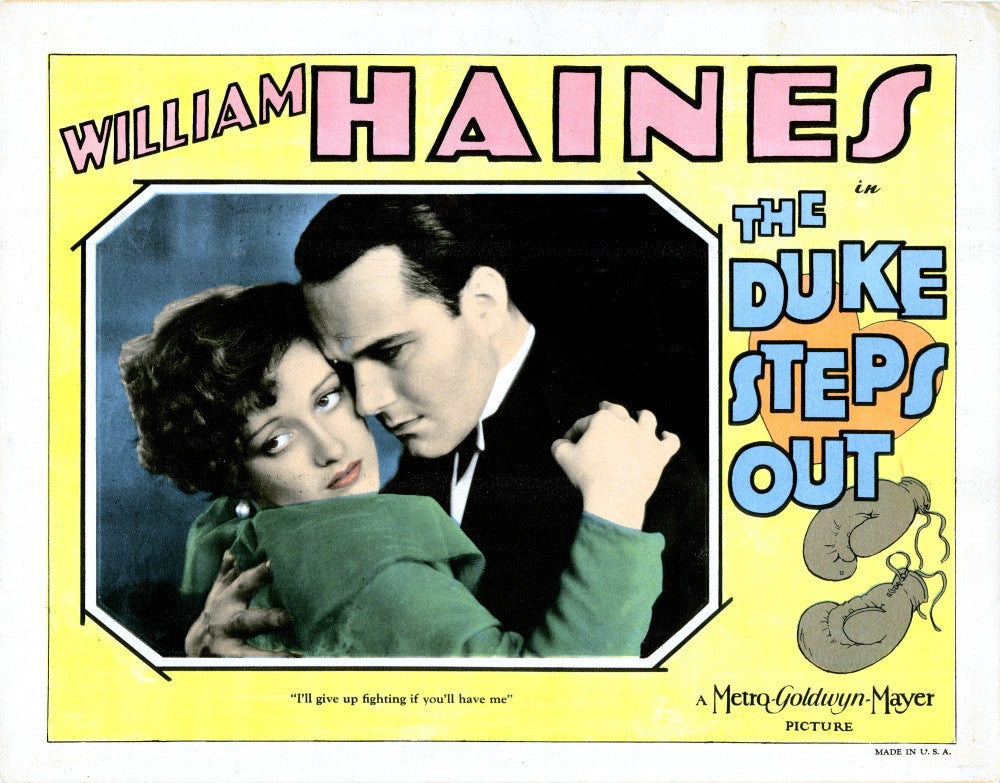 The Duke Steps Out Lobby Card Fine Art Print - 1929 Classic