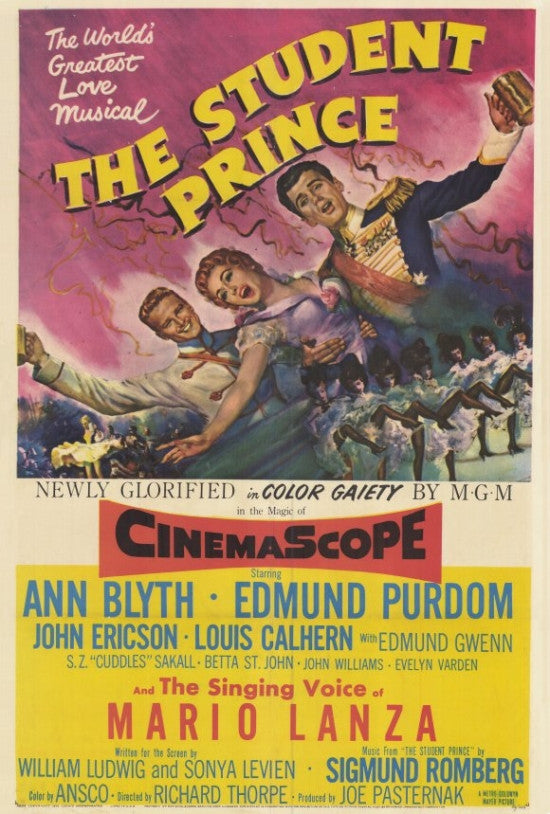 Student Prince Movie Poster Print 27x40 | Posterazzi