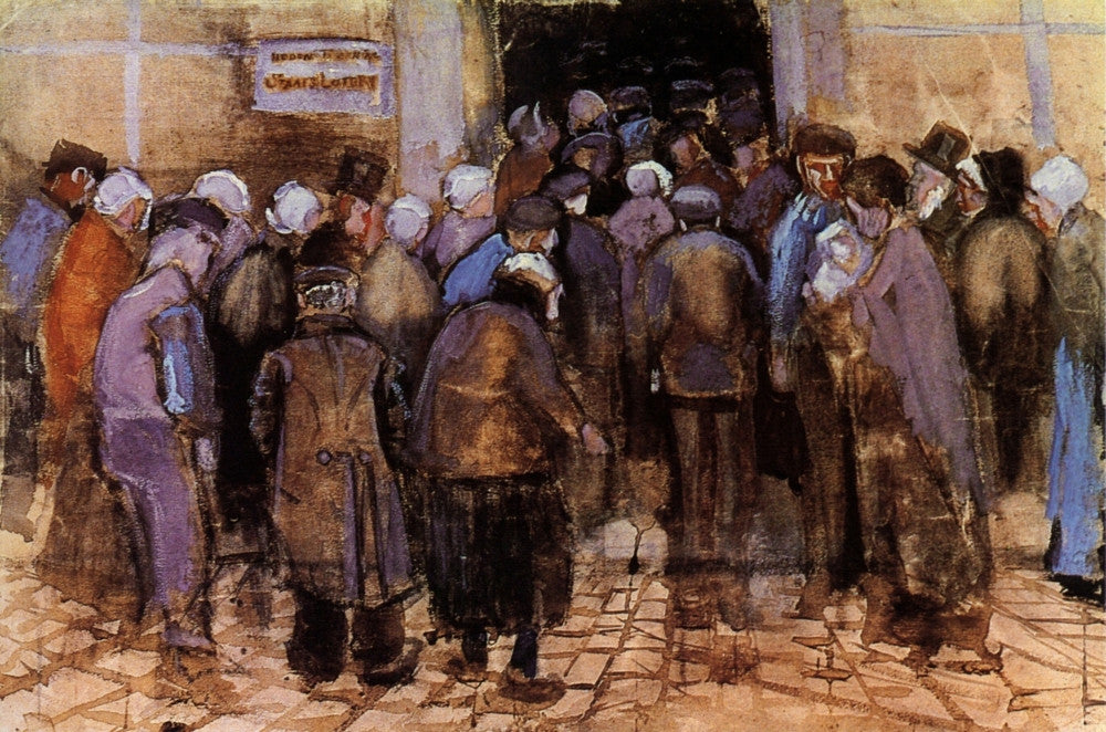 The Poor and Money Fine Art Print - Available in Multiple Sizes