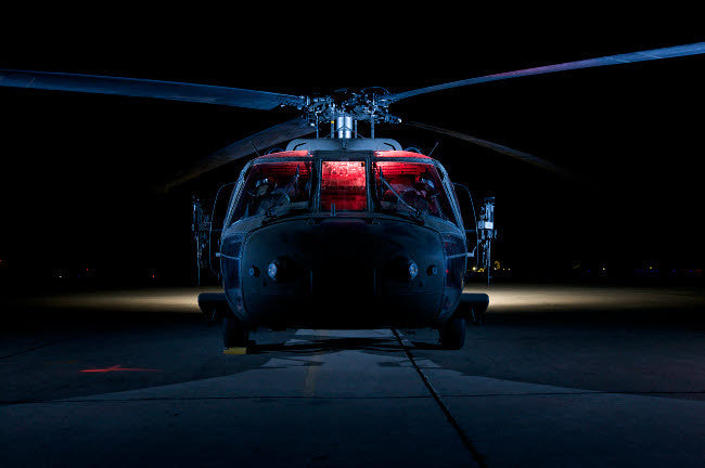 UH-60 Black Hawk Helicopter Fine Art Print by Terry Moore