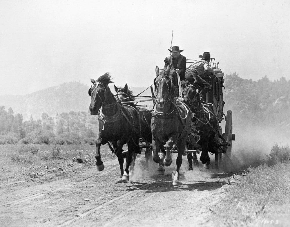 Silent Film Still: Western Fine Art Print by Granger Collection