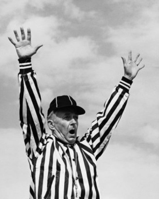 Referee Touchdown Signal Fine Art Print - Multiple Sizes Available